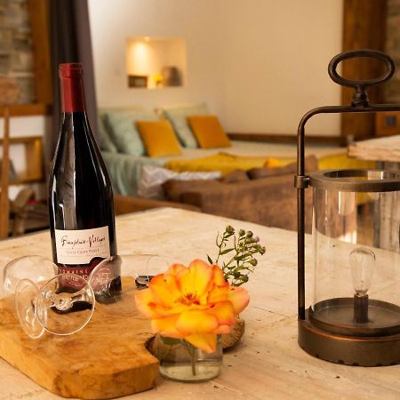 L'Idyllique - Studio Prive Sous Maison Saint-Didier-sur-Beaujeu Eksteriør billede