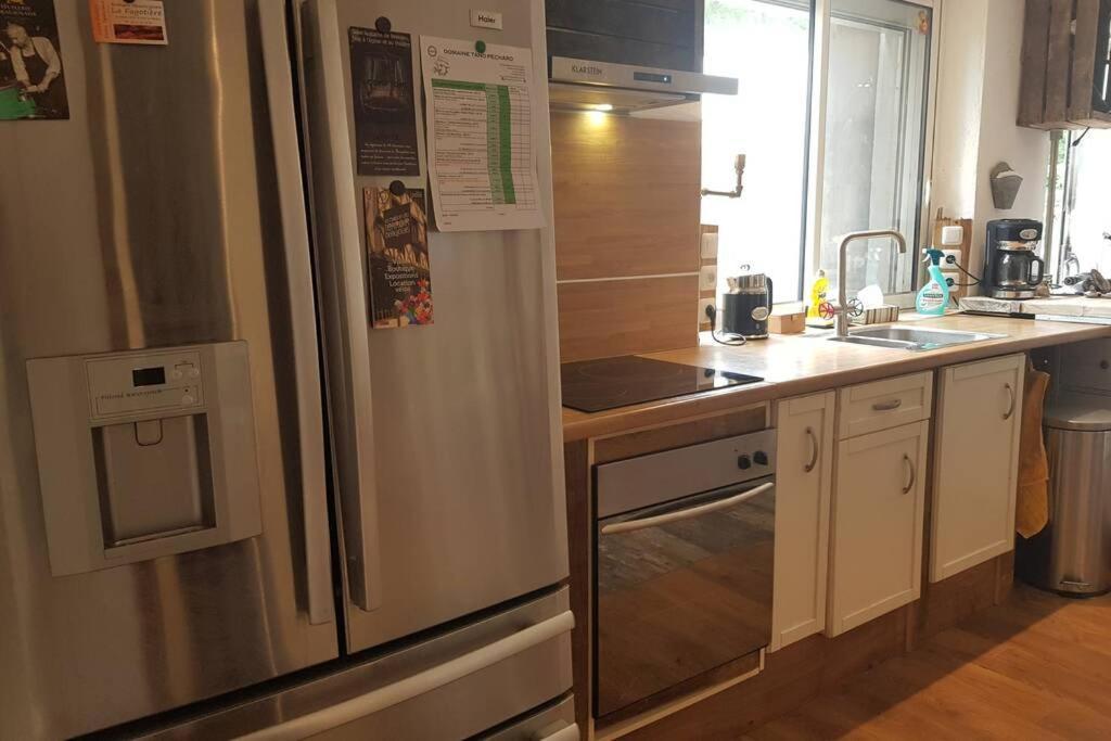 L'Idyllique - Studio Prive Sous Maison Saint-Didier-sur-Beaujeu Eksteriør billede