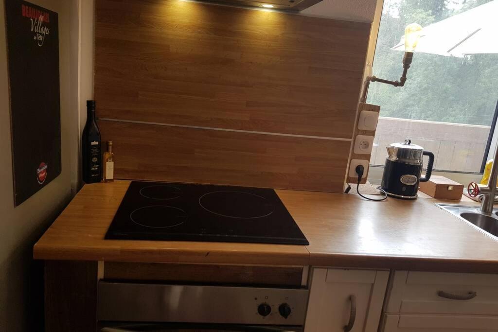 L'Idyllique - Studio Prive Sous Maison Saint-Didier-sur-Beaujeu Eksteriør billede