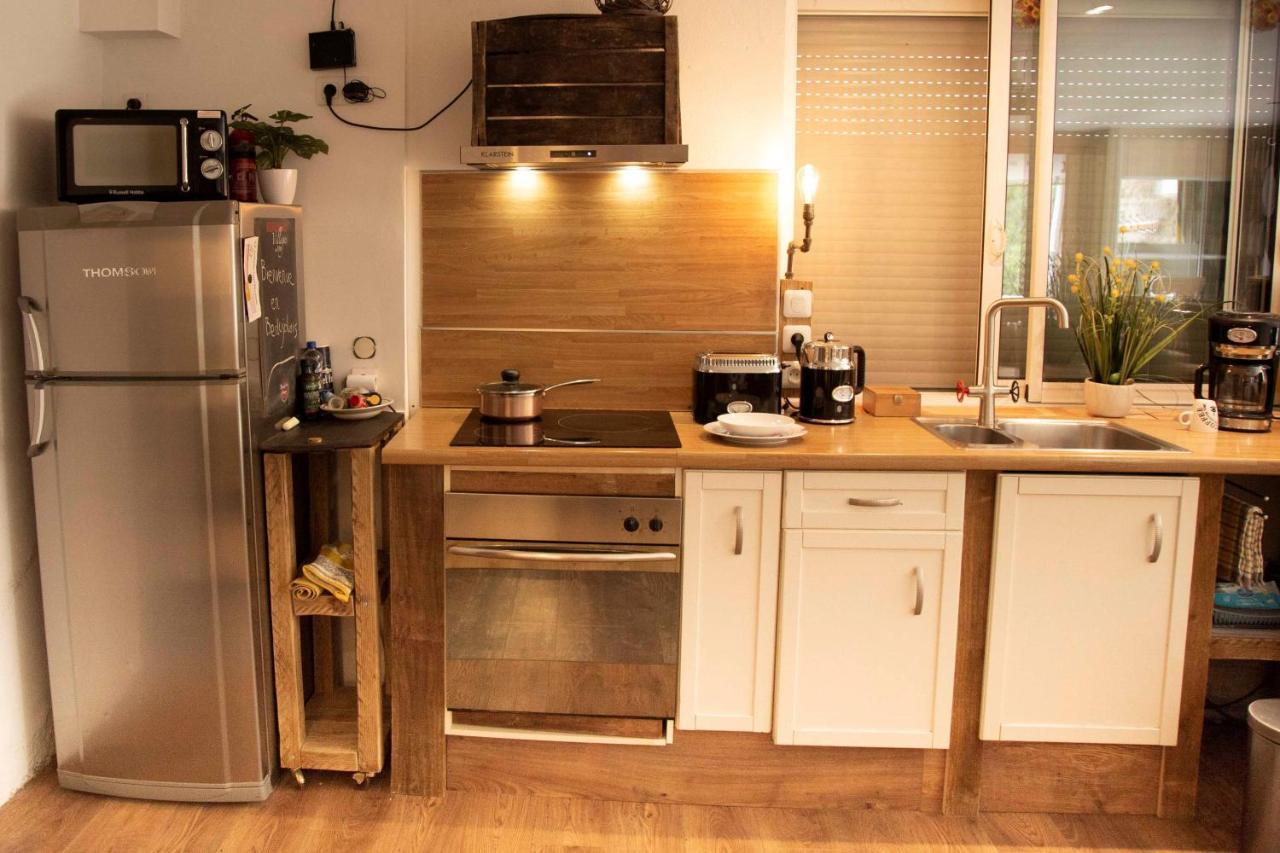 L'Idyllique - Studio Prive Sous Maison Saint-Didier-sur-Beaujeu Eksteriør billede